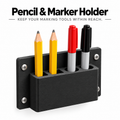 Pencil & Marker Holder - 4 Slot Van & Workshop Wall Mount