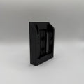 Black VanMount wall mount for DeWalt 18V XR batteries